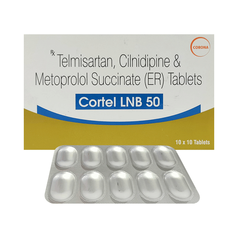 Cortel LNB 10mg/50mg/40mg Tablet