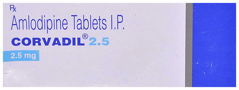 CORVadil 2.5 Tablet