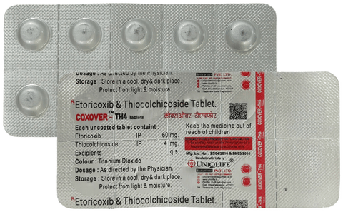 Coxover TH 60mg/4mg Tablet