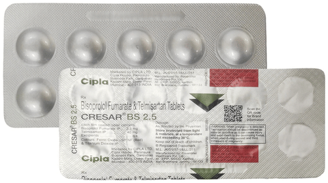 Cresar BS 2.5mg/40mg Tablet
