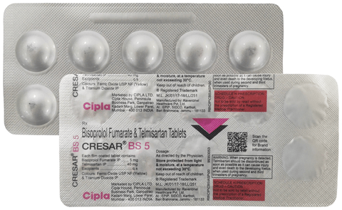 Cresar BS 5mg/40mg Tablet
