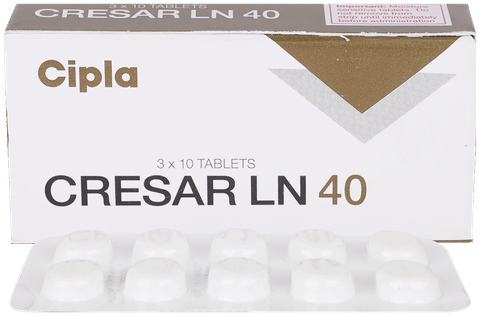 Cresar LN 10mg/40mg Tablet