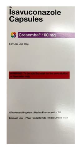 Cresemba 100mg Capsule