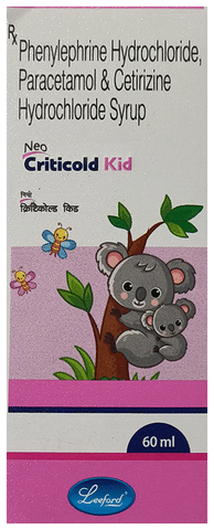 Criticold Kid Syrup