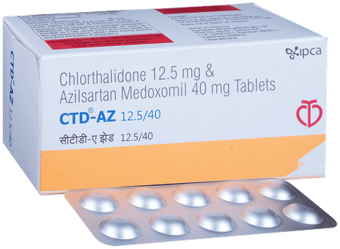 CTD-AZ 40/12.5 Tablet