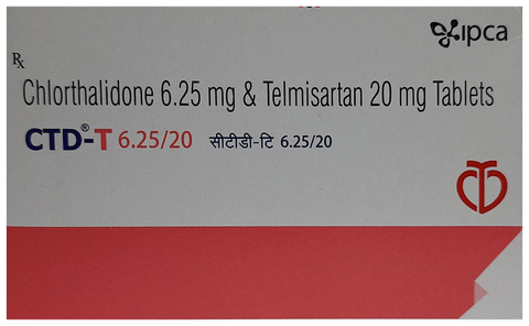 CTD-T 6.25/20 Tablet