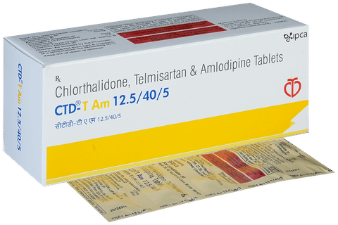 CTD-T AM 12.5/40/5 Tablet