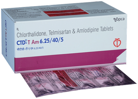 CTD-T AM 6.25/40/5 Tablet