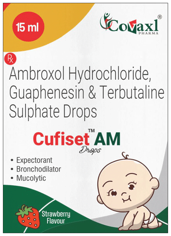 Cufiset AM Oral Drops Strawberry