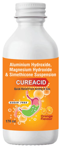 Cureacid Sugar Free Orange Oral Suspension