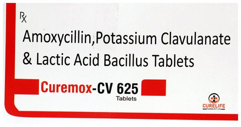 Curemox-CV 625 Tablet