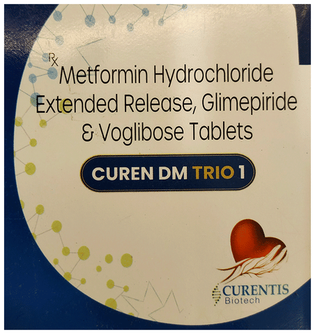 Curen DM Trio 1 Tablet ER