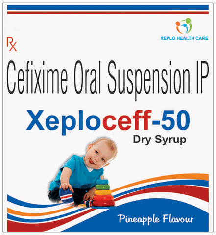 Xeploceff 50 Dry Syrup Pineapple