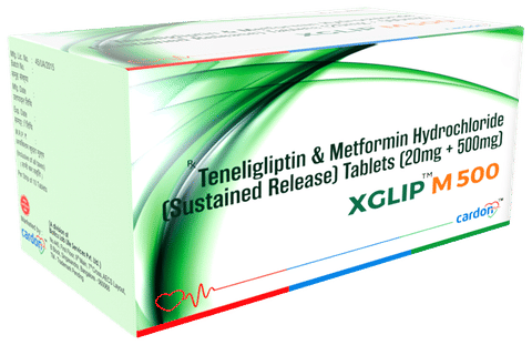 Xglip M 500mg/20mg Tablet