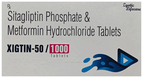 Xigtin 50mg/1000mg Tablet