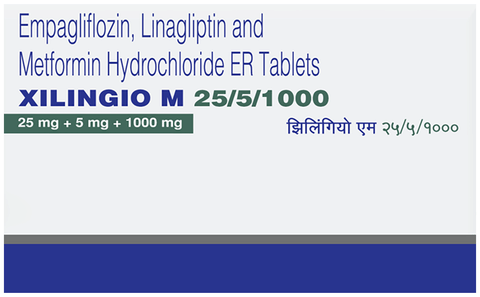 Xilingio M 25mg/5mg/1000mg Tablet ER