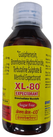 XL 80 Expectorant Sugar Free