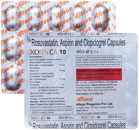 Xoten CA 75mg/10mg/75mg Capsule