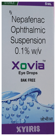 Xovia Eye Drop BAK Free