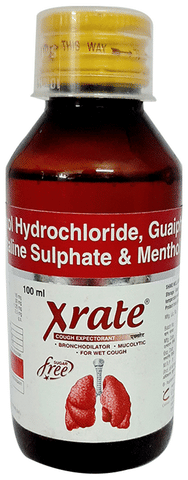 Xrate Cough Expectorant Sugar Free