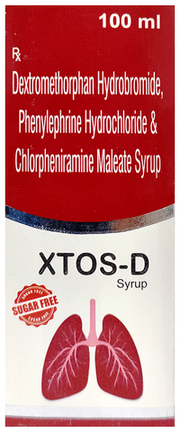Xtos-D Syrup Sugar Free