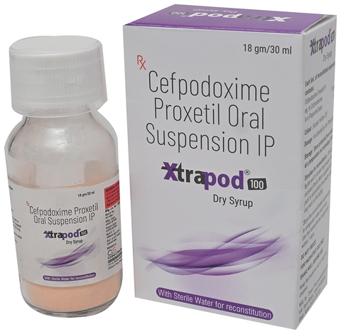 Xtrapod 100 Dry Syrup