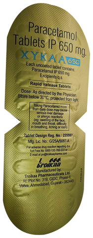 Xykaa Rapid 650 Tablet