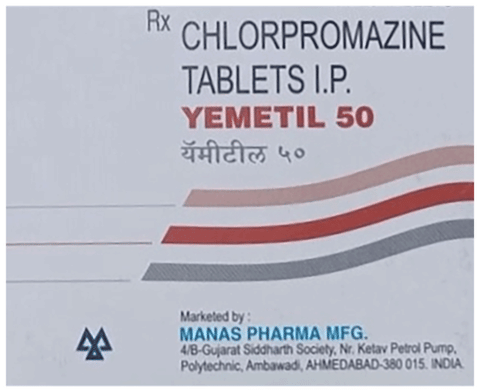 Yemetil 50mg Tablet