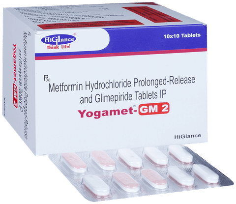 Yogamet-GM 2 Tablet PR