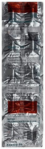 Zaptra 25mg/0.5mg Capsule ER