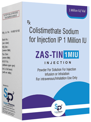 Zas-Tin 1MIU Injection