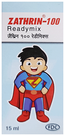 Zathrin 100 Readymix Oral Suspension