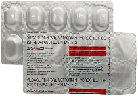 ZavaMet DP 100/1000/10 Tablet SR