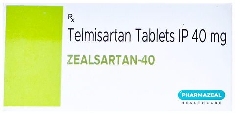 Zealsartan 40 Tablet