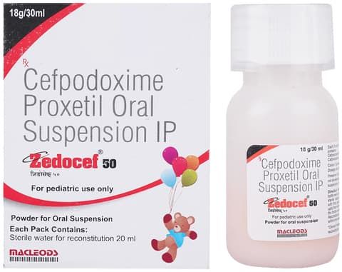 Zedocef 100 Oral Suspension