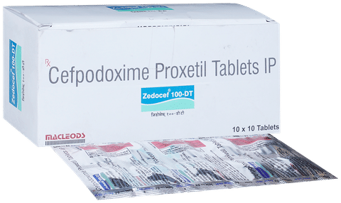 Zedocef 100mg Tablet DT