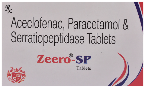 Zeero SP 100mg/325mg/15mg Tablet