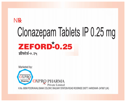 Zeford 0.25 Tablet