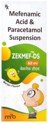 Zekmef-DS Oral Suspension Mango