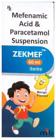 Zekmef Oral Suspension Mango