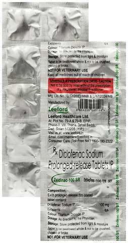 Zeldinac 100 Tablet SR