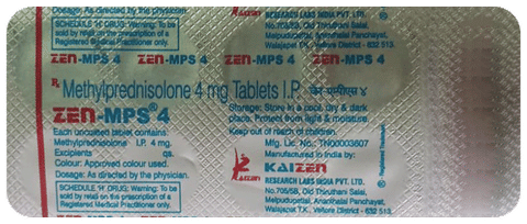Zen Mps 4mg Tablet