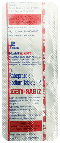 Zen Rabiz 20mg Tablet
