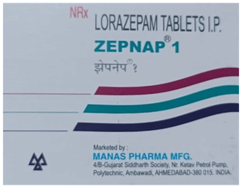 Zepnap 1mg Tablet