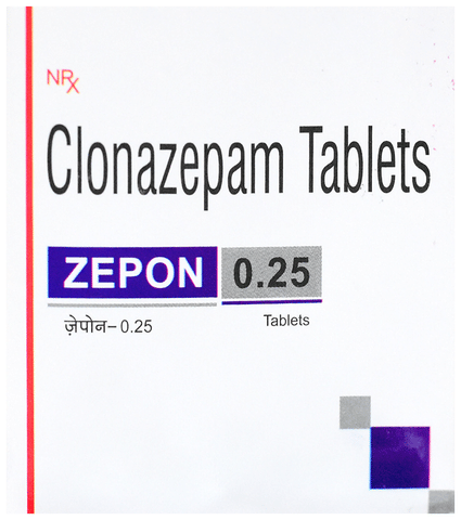 Zepon 0.25 Tablet MD