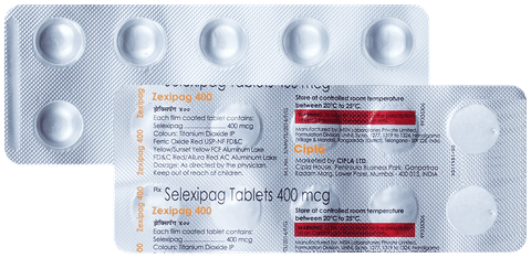 Zexipag 400mcg Tablet