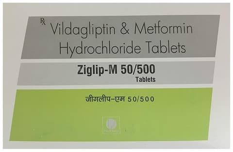 Ziglip-M 50/500 Tablet