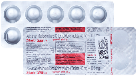 Zilarbi CT 40mg/12.5mg Tablet