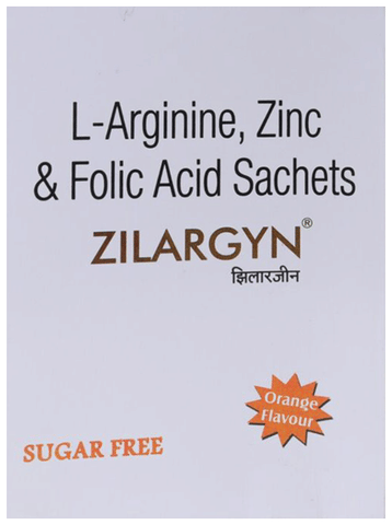 Zilargyn Sachet Orange Sugar Free