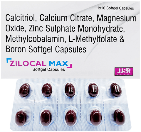 Zilocal Max Softgel Capsule